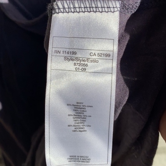 Quiksilver Port Elizabeth Cami in Charcoal - Picture 6 of 9